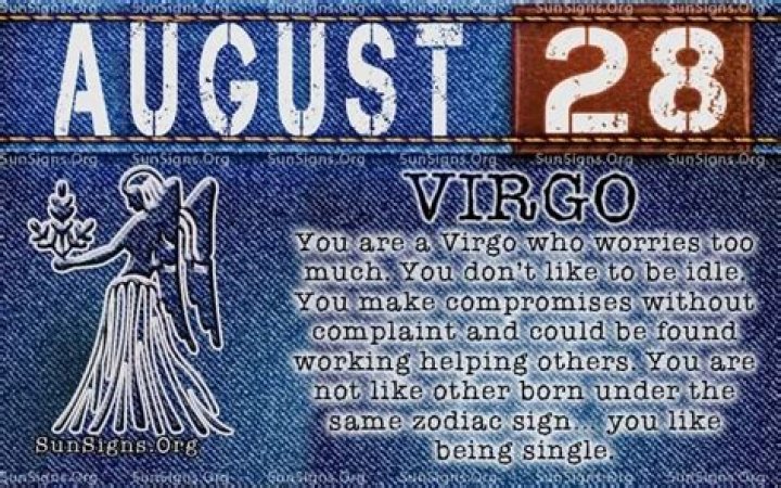 August 28 Zodiac Horoscope Birthday Personality