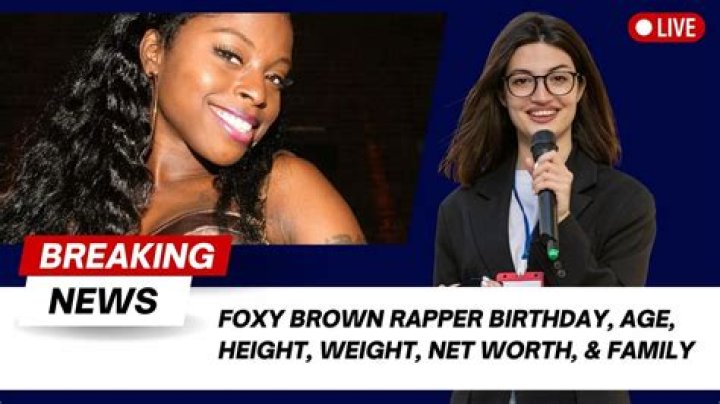 Rapper Foxy Brown Net Worth